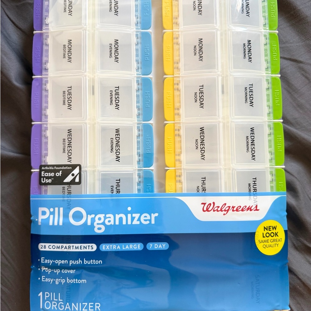 Walgreens 7-Day Pill Organizer